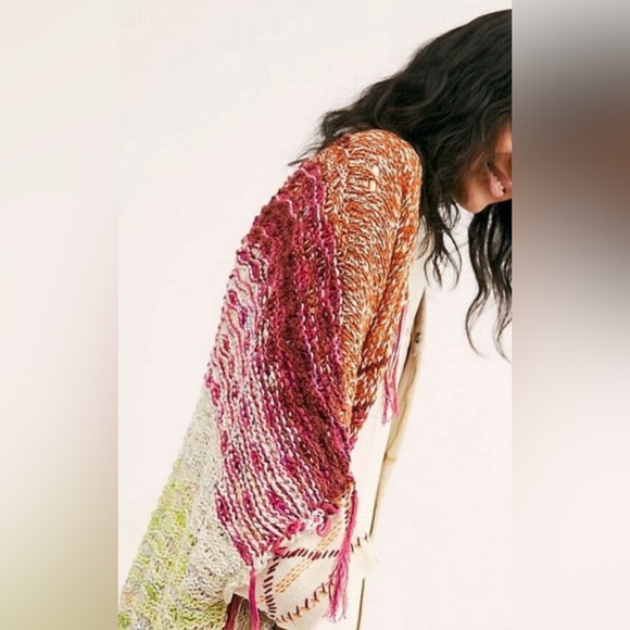 NWOT Free People Skies the Limit Cardigan, XS - Picture 3 of 11